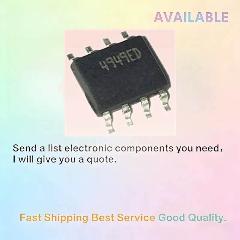 10PCS 4949ED L4949ED SOP8 Car ECU Chip For Mercedes Steer Lock Module ELV