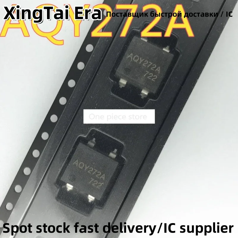5PCS Optocoupler AQY272 AQY272A SMD SOP-4 High Current Solid-state relay