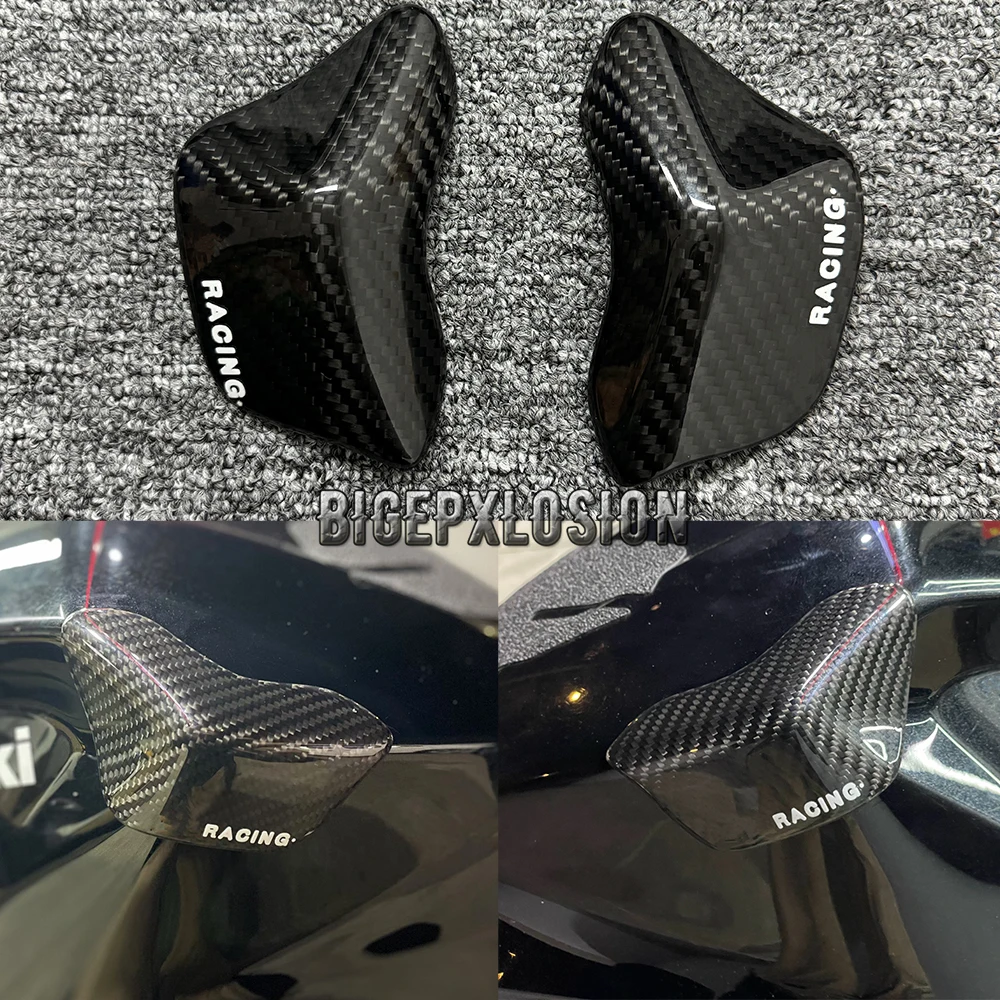 

Z400 новая защита топливного бака мотоцикла для KAWASAKI Ninja 400 и Z400 2017-2023 защитная крышка из углеродного волокна бака