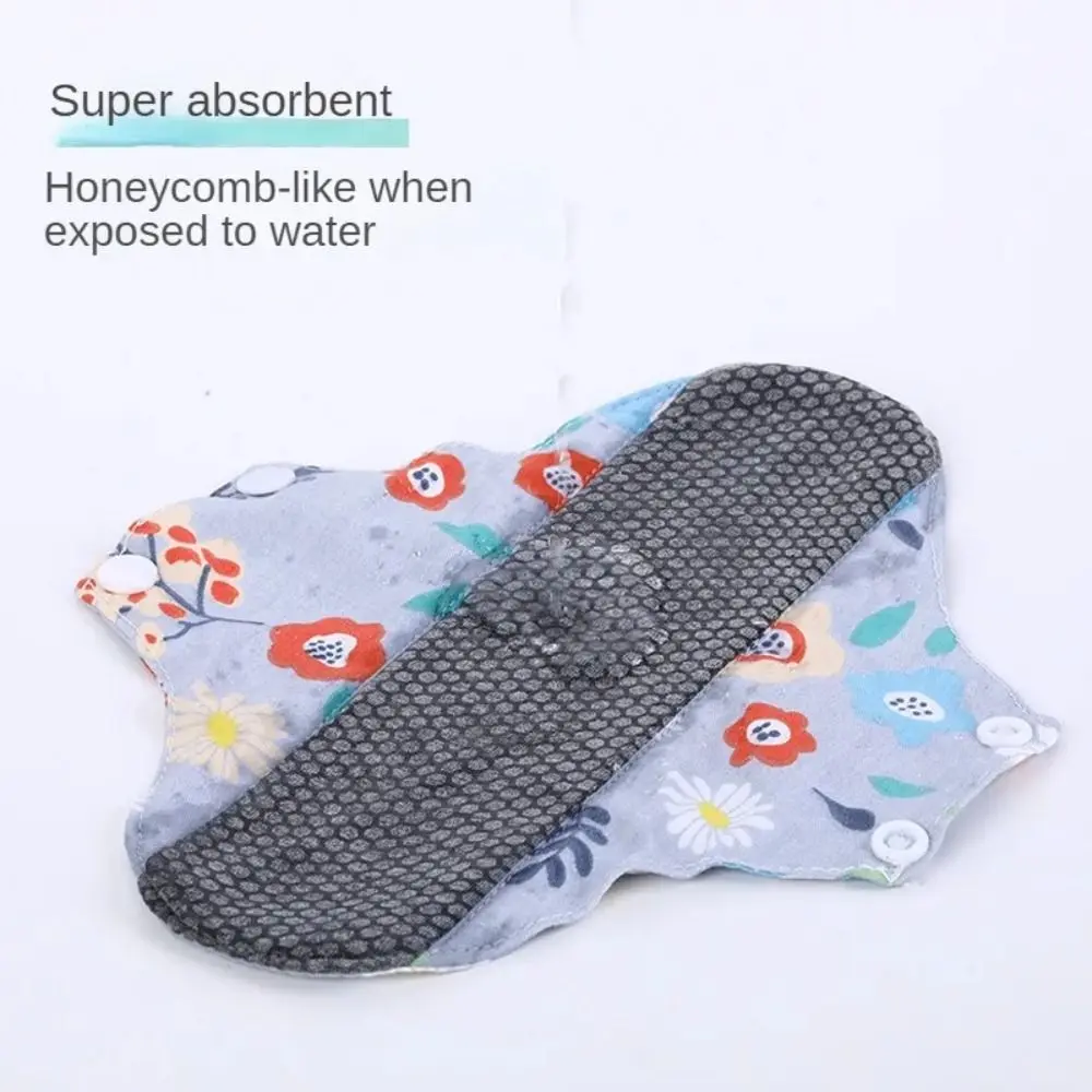 Reusable Monthly Absorbent Menstrual Ecological Cloth Pads Female Hygiene Sanitary Napkin Elderly Prevent Urine Leakage