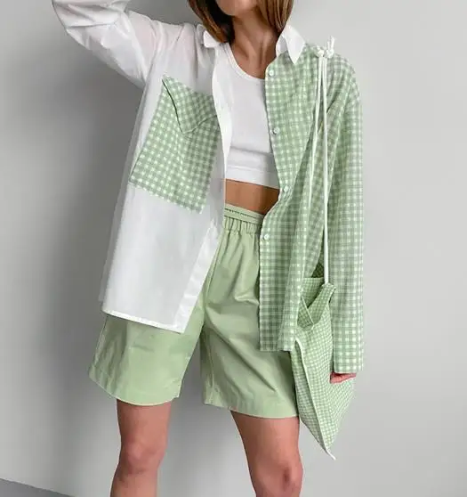 2025 Nuova camicia con colletto da donna multifunzionale per il tempo libero alla moda per pendolarismo estivo