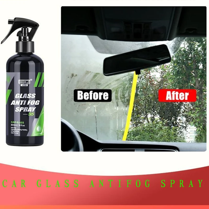 Anti-rain Anti Fog Spray，For Car Glass Motorcycle Helmet Eyeglass Bathroom Mirror Etc Water-repellent Anti-fog  Auto Accessories