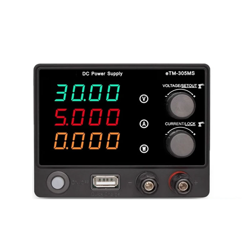 Mini 30 V 5 A Mobile Phone Computer Repair ETM-305 MS Adjus DC Voltage-Regulated Supp