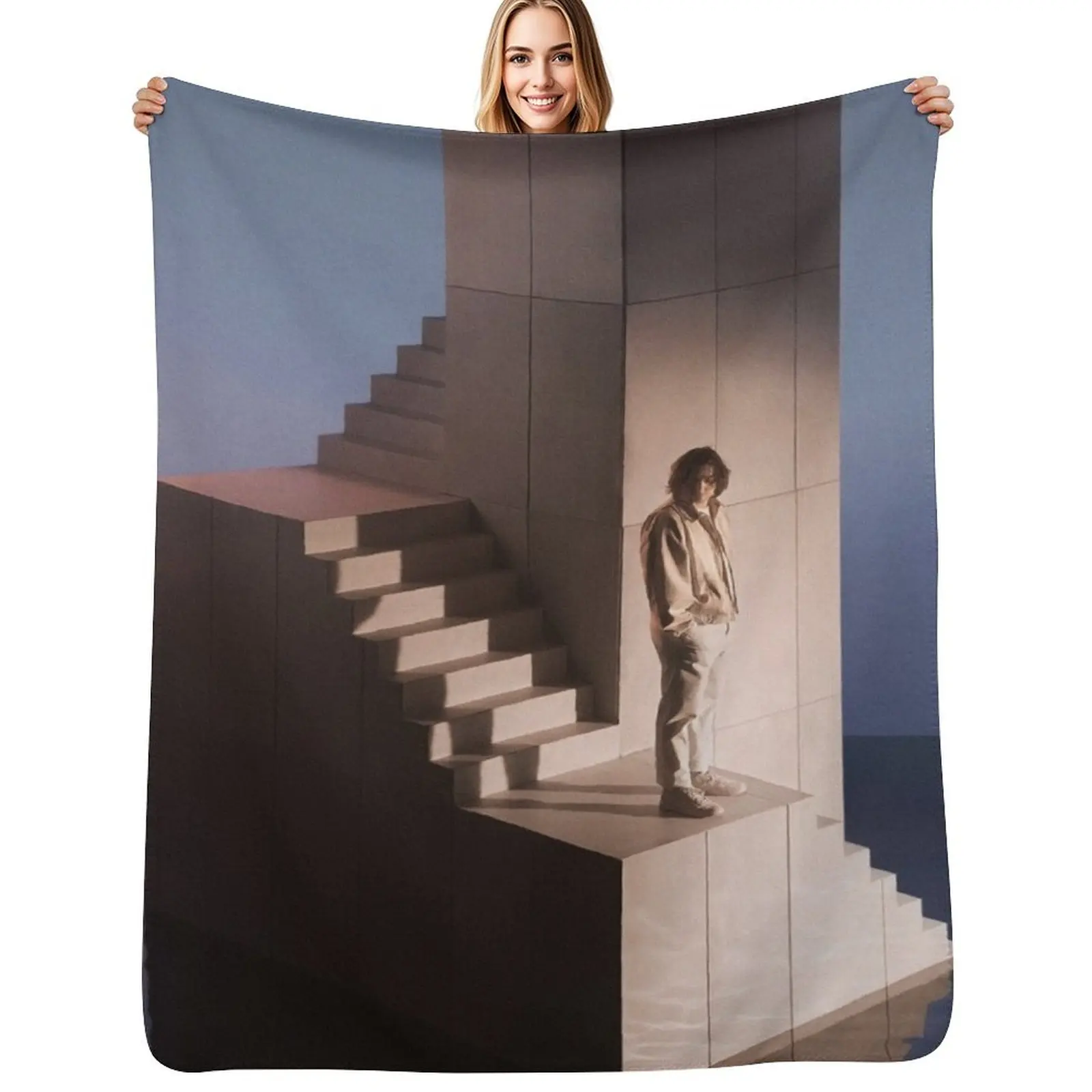 

LEWIS CAPALDI - BROKEN BY DESIRE TO BE HEAVENLY SENT Throw Blanket Soft Camping Furry Quilt Blankets