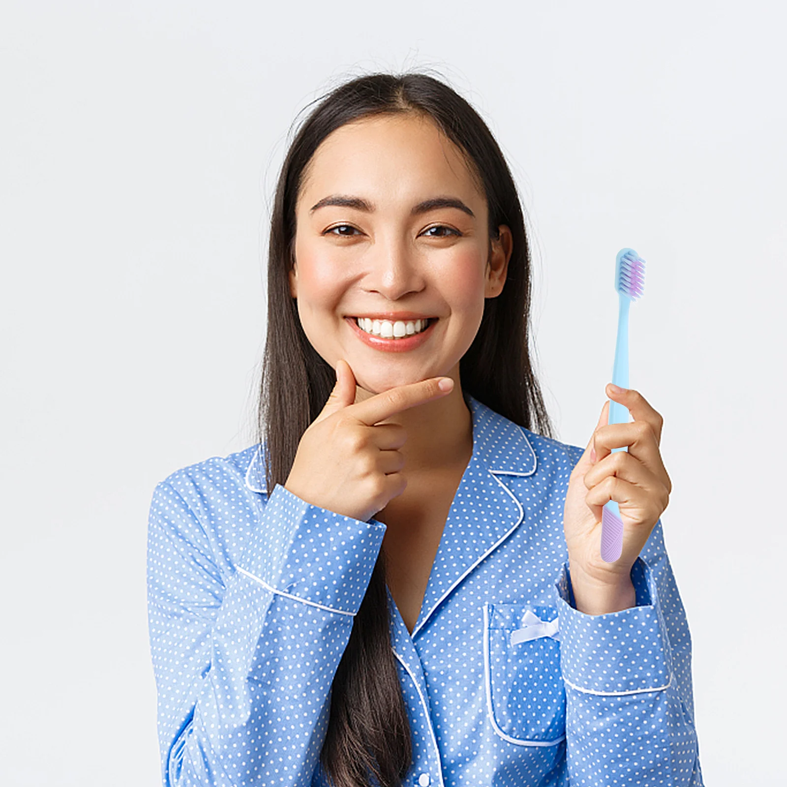 

10 Pcs Toothbrush Portable Soft Toothbrushes Travel Household Adult Human Body Bulk