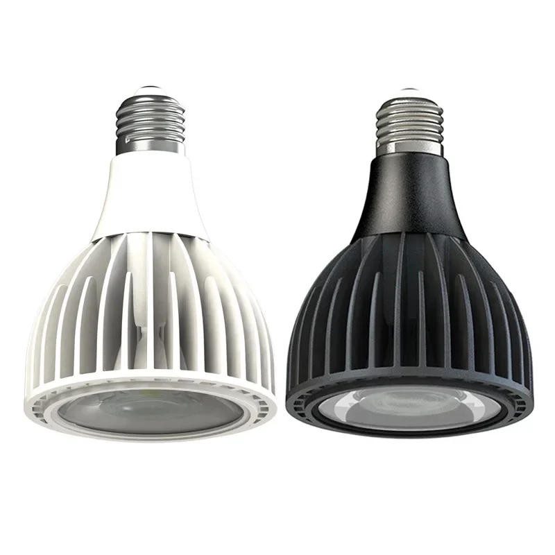高品質led-par20-par30-par38ライト-15w-30w-50w-e27-ショップスポットライト-ra90-冷却ファンなし-ac85-265v