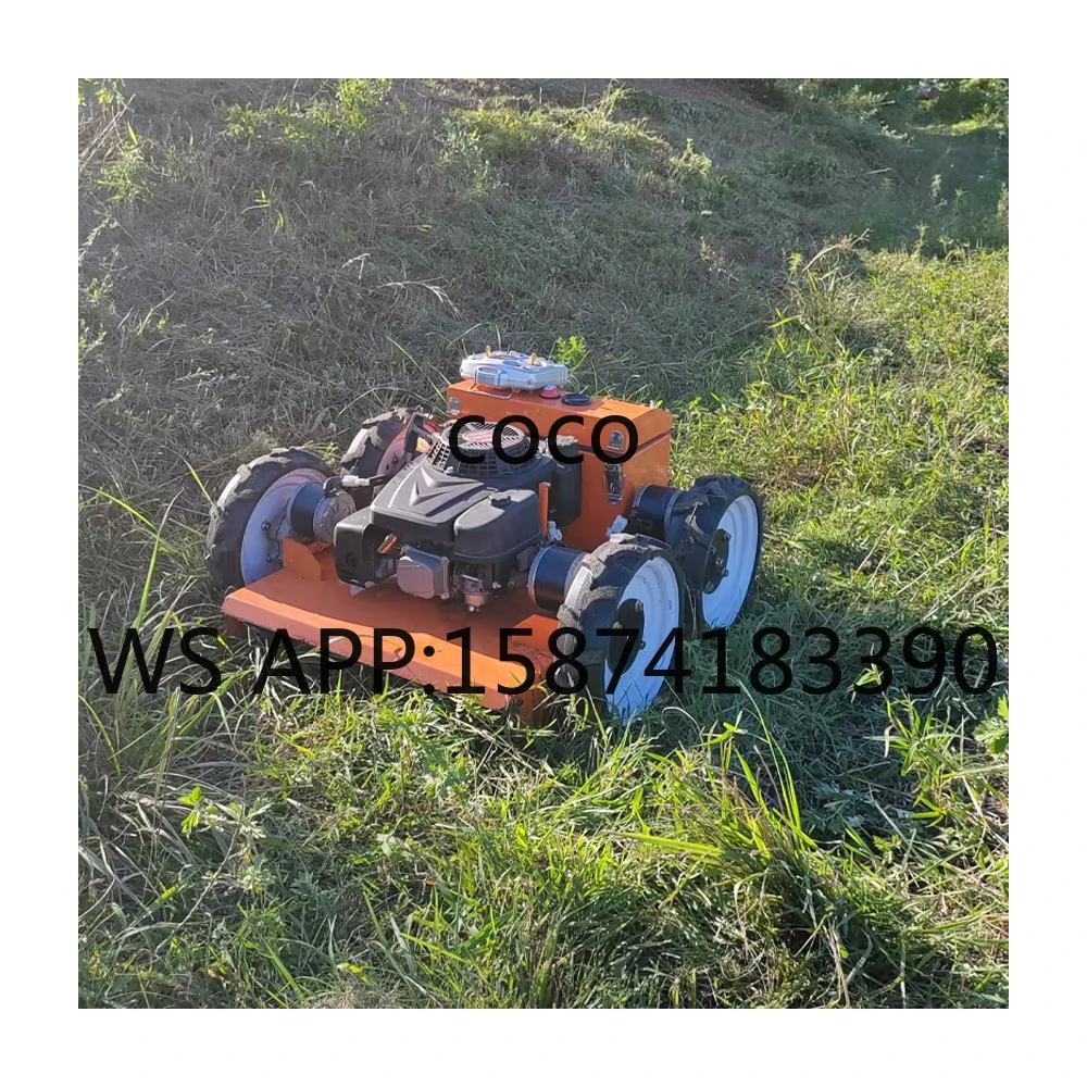 New Smart Remote Control Lawn Mower Wireless Automatic Garden Mowing Machine