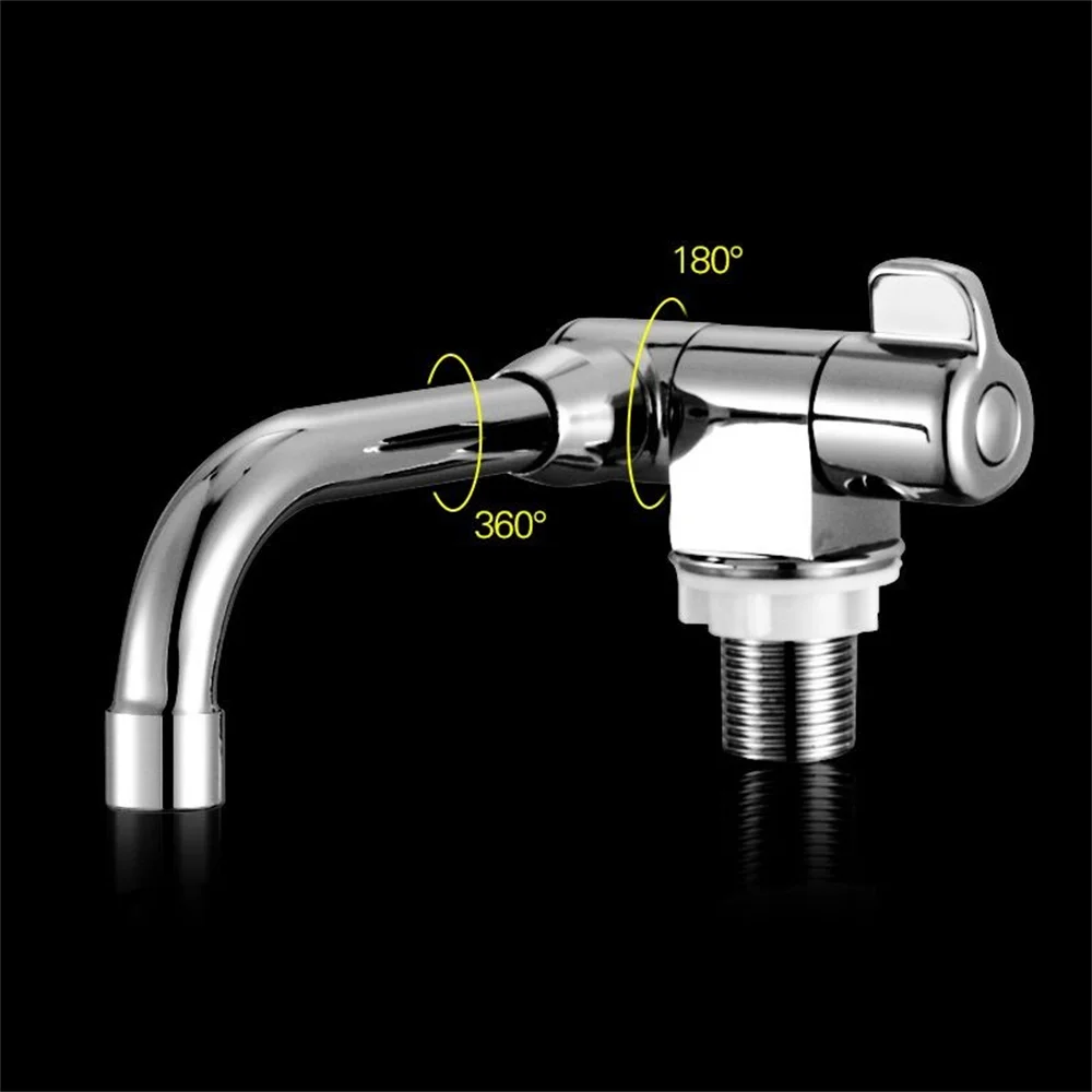 

Brass Cold Water Folding Water Faucet Tap 130*96mm Marine Boat RV Caravan 007