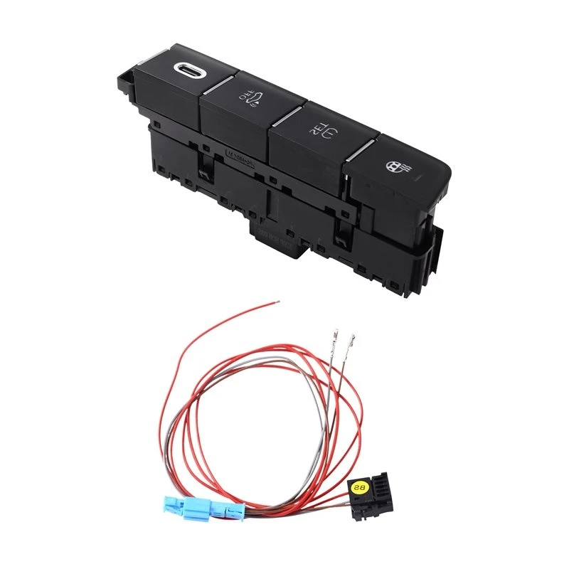 For VW Passat B8 PA Fast Charging Port Location Installation Part Number 3GD 927 238 C 3GD927238 C-AS55