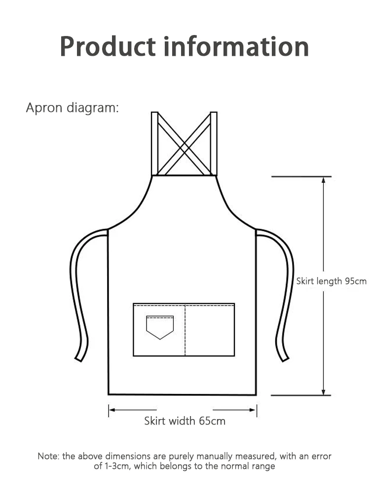 Avental longo e impermeável para serviço pesado, avental revestido de PU extra longo, proteção total para durabilidade máxima e fácil limpeza