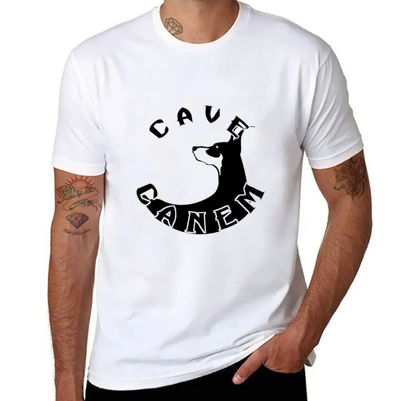 New Doberman Pinscher - Cave Canem T-Shirt boys white t shirts customized t shirts Tee shirt boys t shirts mens t shirt graphic