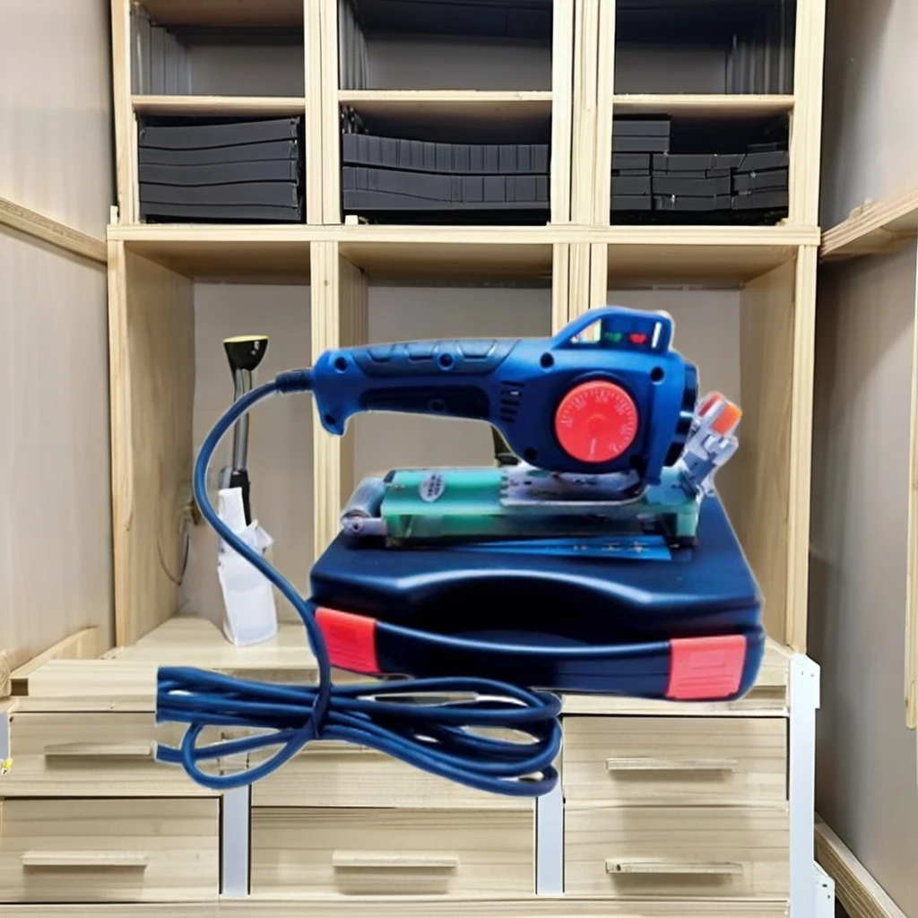 Wood and PVC Adjustable Temperature Manual Woodworking Banding Equipment Portable Self-Adhesive Edge Bander Machine for