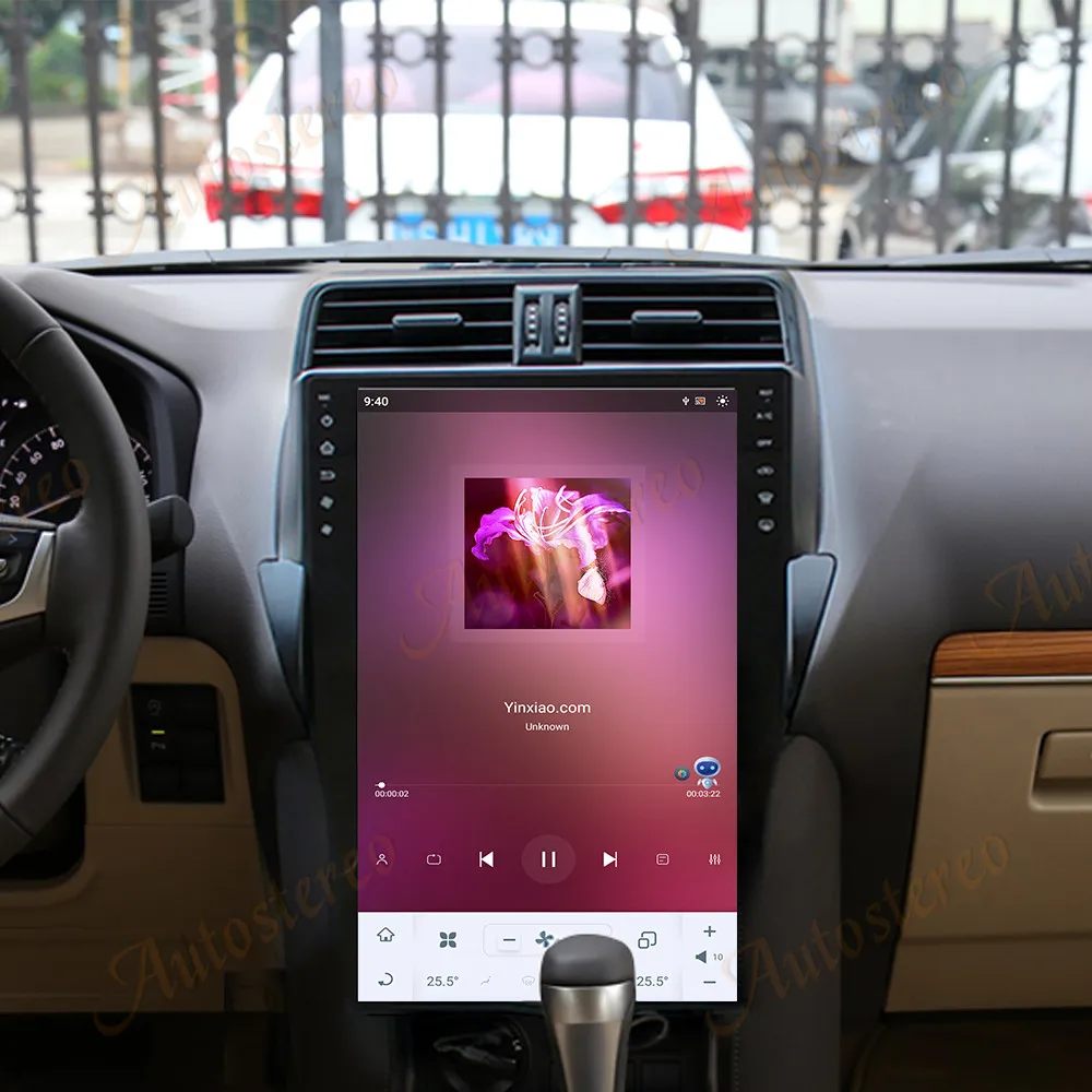 16Inch Android13 Carplay Car Radio For Toyota Prado 2018-2020 GPS Navigation Multimedia player head unit radio tape recorder