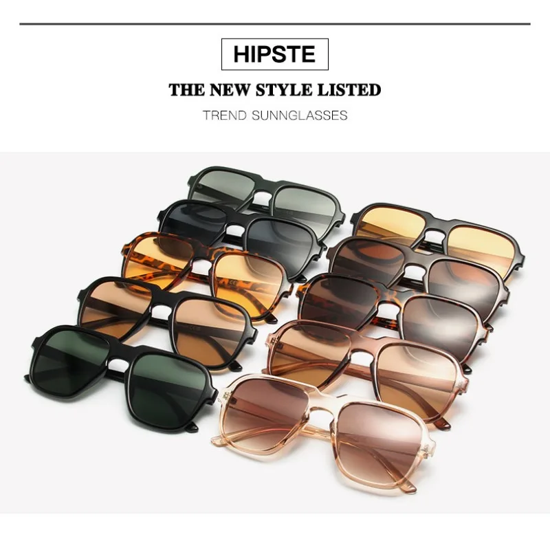 ヴィンテージブランドデザイナースクエアサングラス女性ファッションレトロキャンディーカラーメガネ女性 UV400 シェード