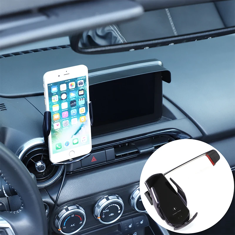 

Center Console Cell Phone Holder For Mazda MX-5 For Fiat 124 For Abarth 124 Navigation screen sunshade holder tool accessories