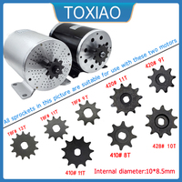 BM1109 MY1020 motor specific sprocket 25H 410 T8F 420 428 8T 9T10T 11T inner diameter 10 * 8.5mm