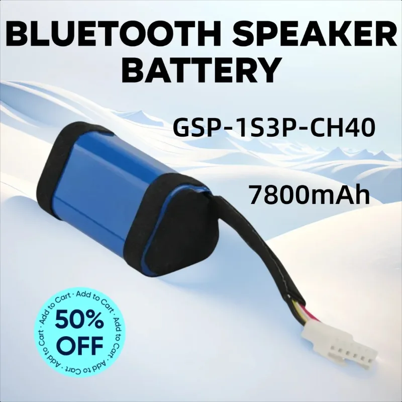 

7800mAh Replacement Battery for JBL Charge4 ID998 IBA077NA SUN-INTE-118 Bluetooth Speaker Battery