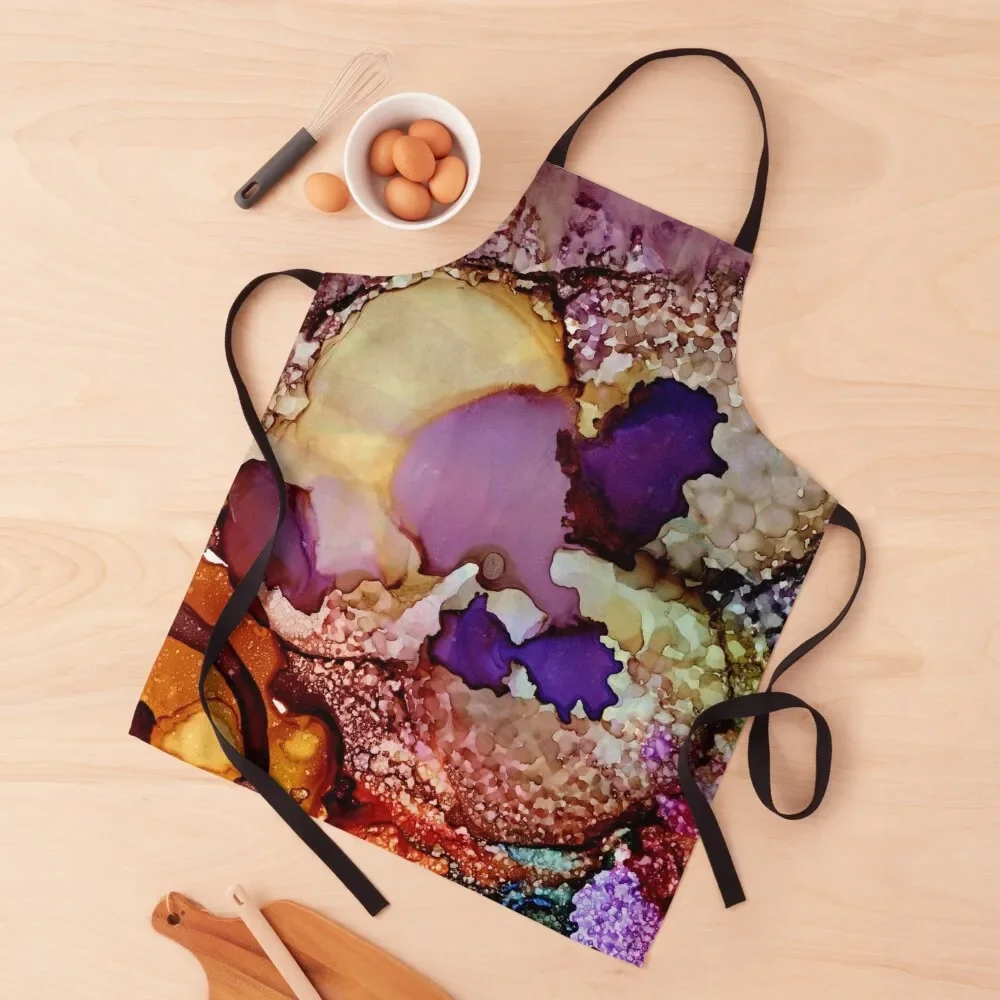 

Blooming Orchid Fantasy Apron Men'ss Restaurant Kitchen Equipment Manicurists Apron