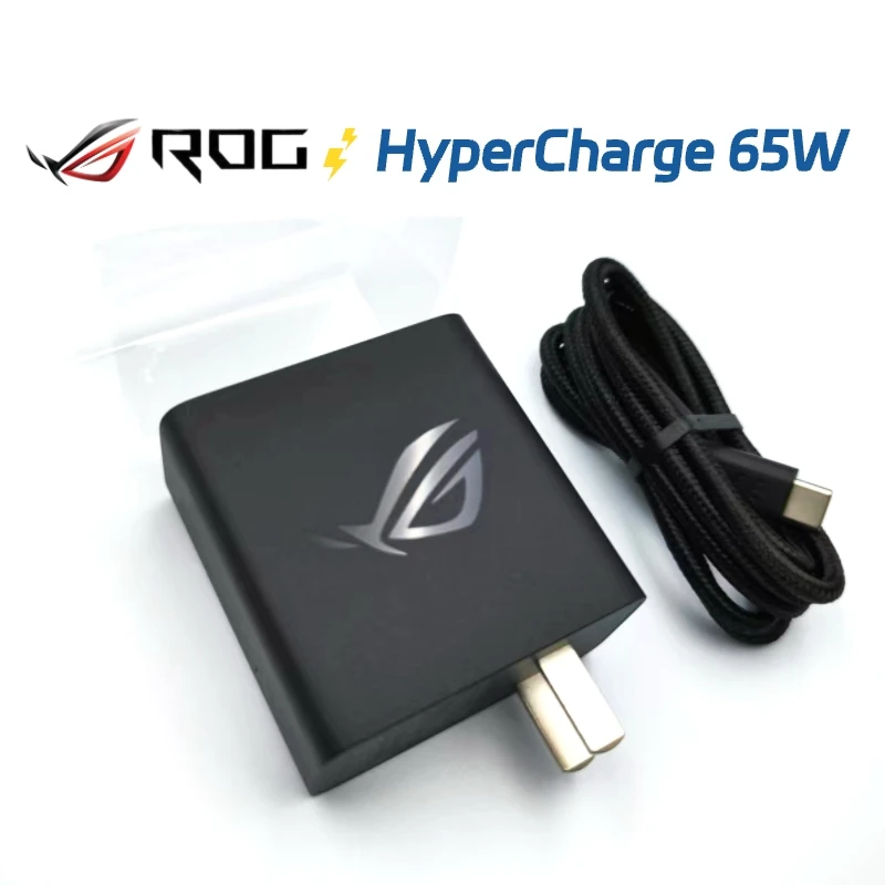 Оригинальный комплект быстрой зарядки ASUS ROG 65 Вт, дорожное зарядное устройство, адаптер ROG телефон 2, 3 5 5s 6 7 8 ROG Ally Zenfone Type-C Power PD c Оригинальный комплект быстрой зарядки ASUS ROG 65 Вт, дорожное зарядное устройство, адаптер ROG телефон 2, 3 5 5s 6 7 8 ROG Ally Zenfone Type-C Power PD c