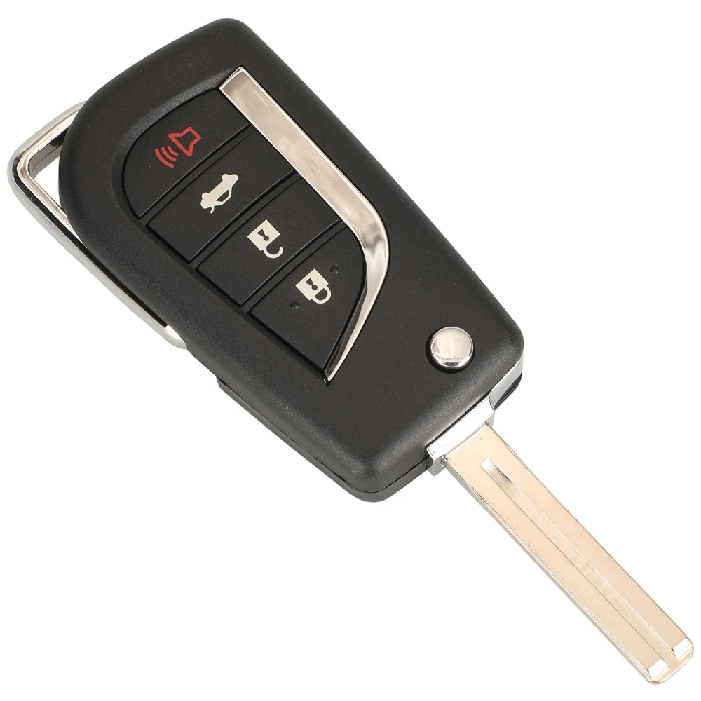 jingyuqin HYQ12BFB для Toyota Camry 2018 Flip Remote Car Key 315MHz H-8A Chip 89070-06790 TOY48 Blade Fob 4 кнопки