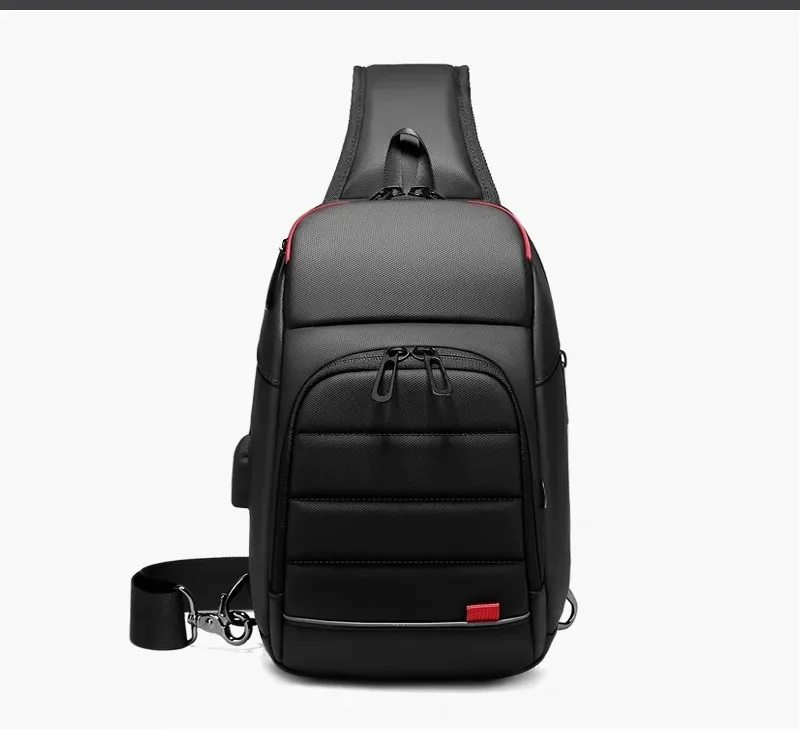 Bolso de pecho para hombre, bandoleras para hombre, bolsos de mensajero impermeables, bolso de hombro tipo bandolera con