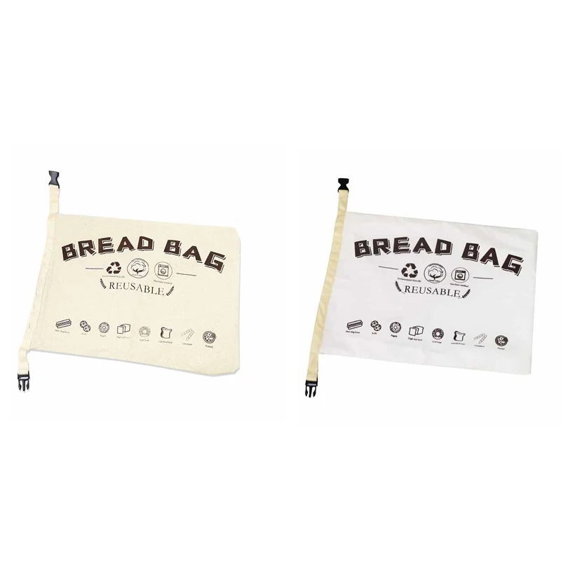 Bread Bags,Reusable Bread Bag For Homemade Bread, Organic Cotton Linen Bread Bags, Gift For Bread Maker