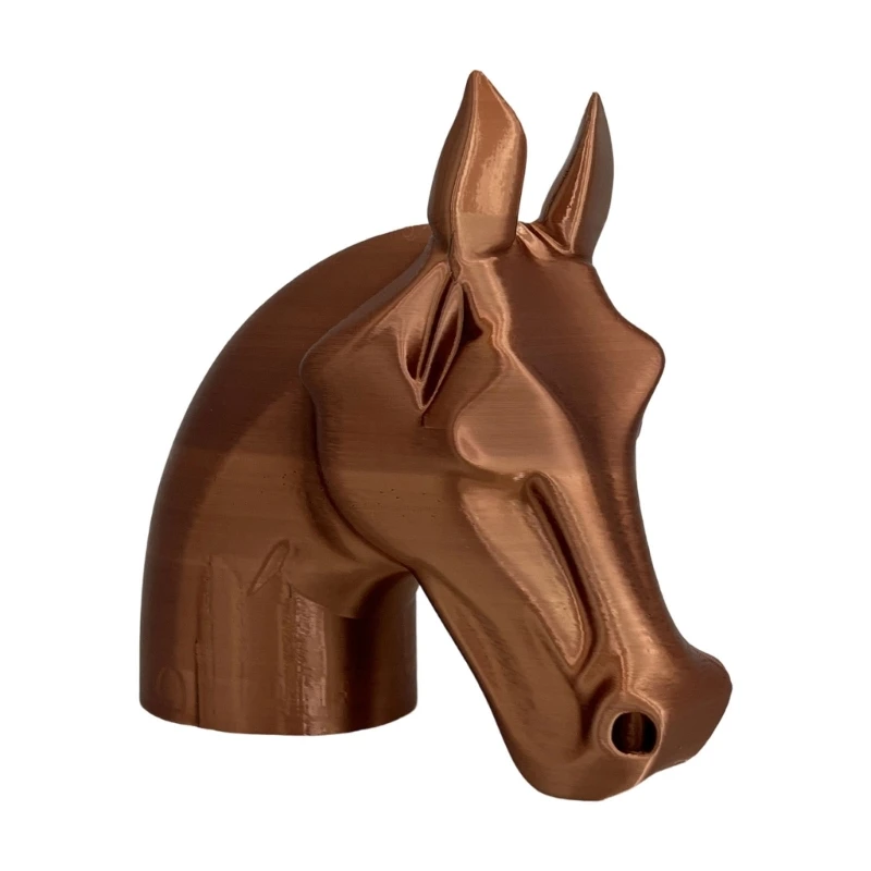 Weatherproof Guard Modern Horse Head Design Trailer Hitch Decoration Caps