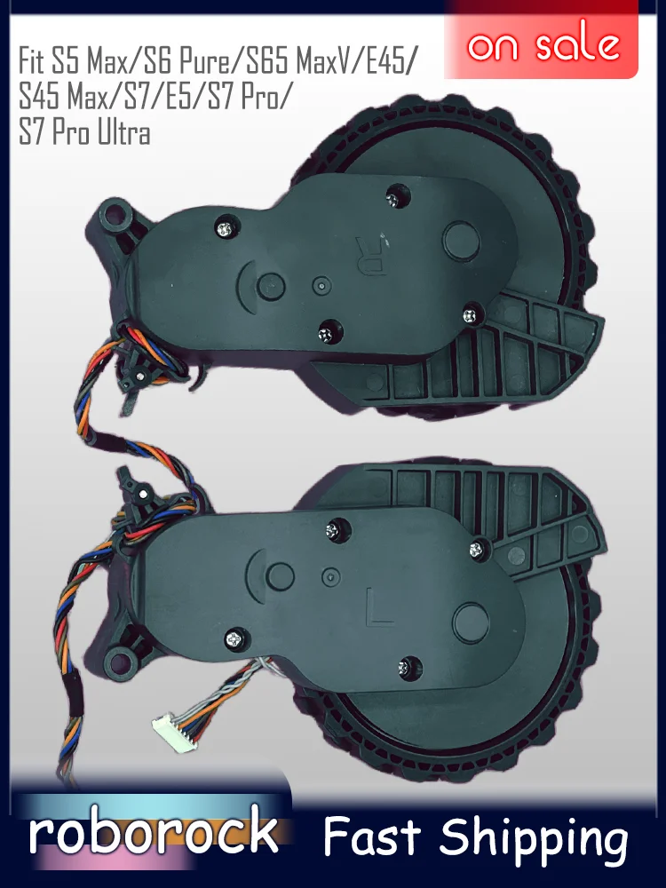 Branded New Roborock Walking Wheels Left Right Side for S5 Max S6 Pure S7 Robot Vacuum Cleaner Accessory Parts Optional