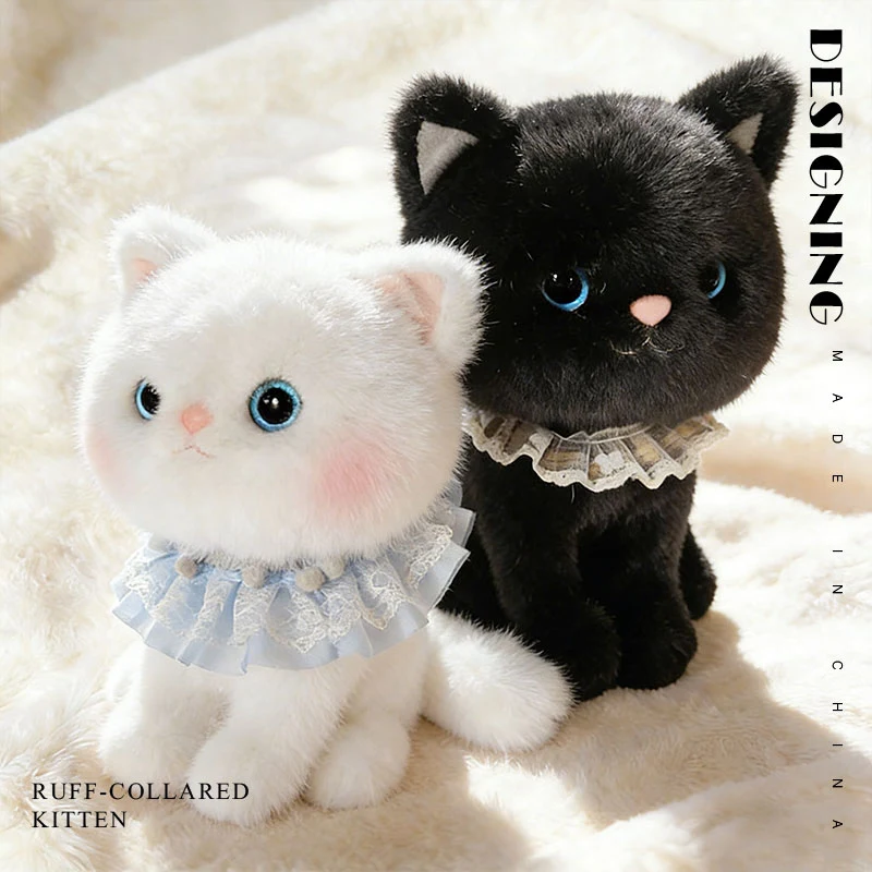 1Pc 25/35CM Kawaii chat en Peluche poupée chat doux Peluche jouet Animal en Peluche jouet beau chat pour anniversaire saint valentin cadeau