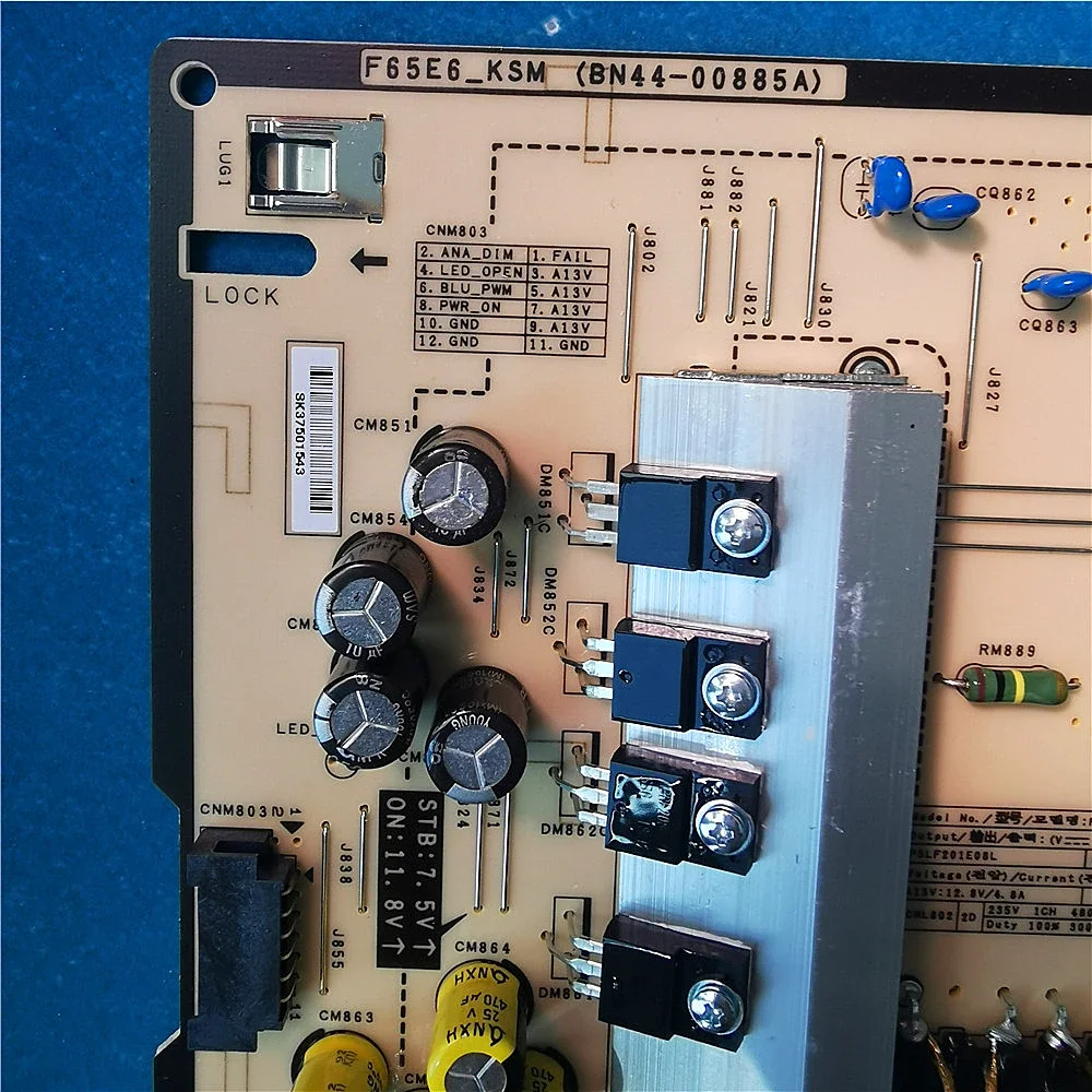 Nowa oryginalna karta listwa zasilająca BN44-00885A zasilania f65e6 _ ksm PSLF201E08L jest dla UN65NU6900FXZA LH65QMHPLGC/GO UN65NU6900F LH65QMHP