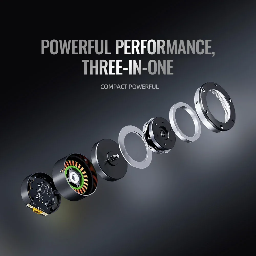 CubeMars AK40-10 KV170 Motor sin escobillas Modular dinámico para juntas de robot humanoide, robot de patas, exoesqueleto, piezas de robot DIY