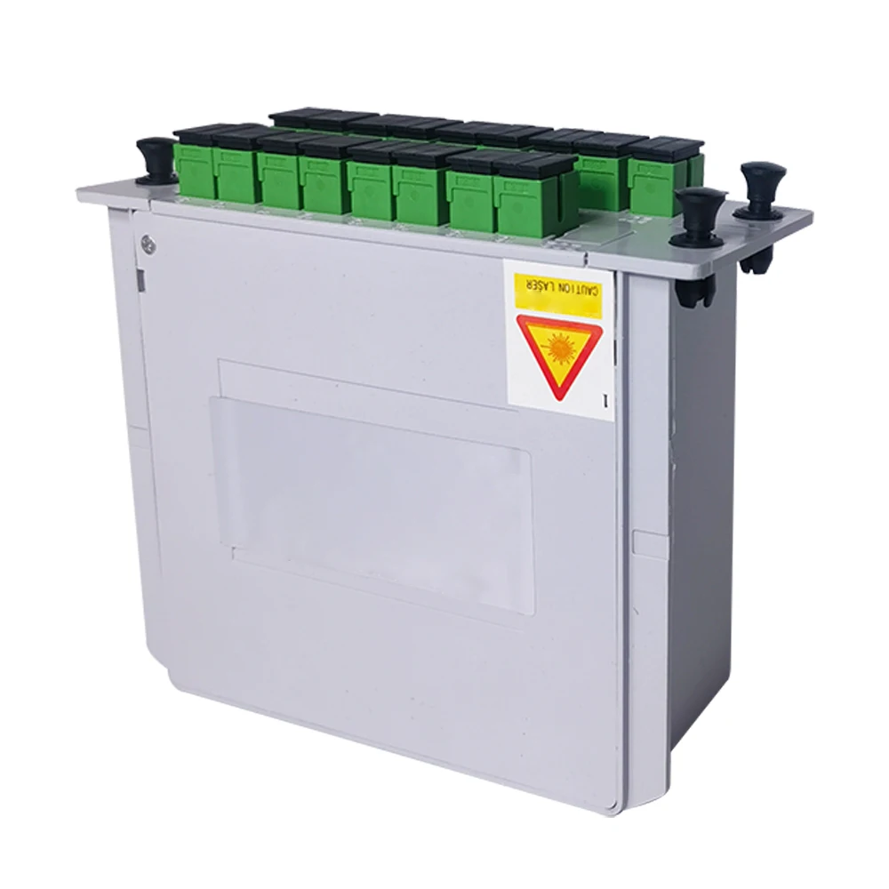 Optical Fiber Splitter 1x2/1x4//1x8/1x16 SC UPC/APC Cassette Box Plug-in Type Optical Splitter Box Plug-in Type Optical Splitter