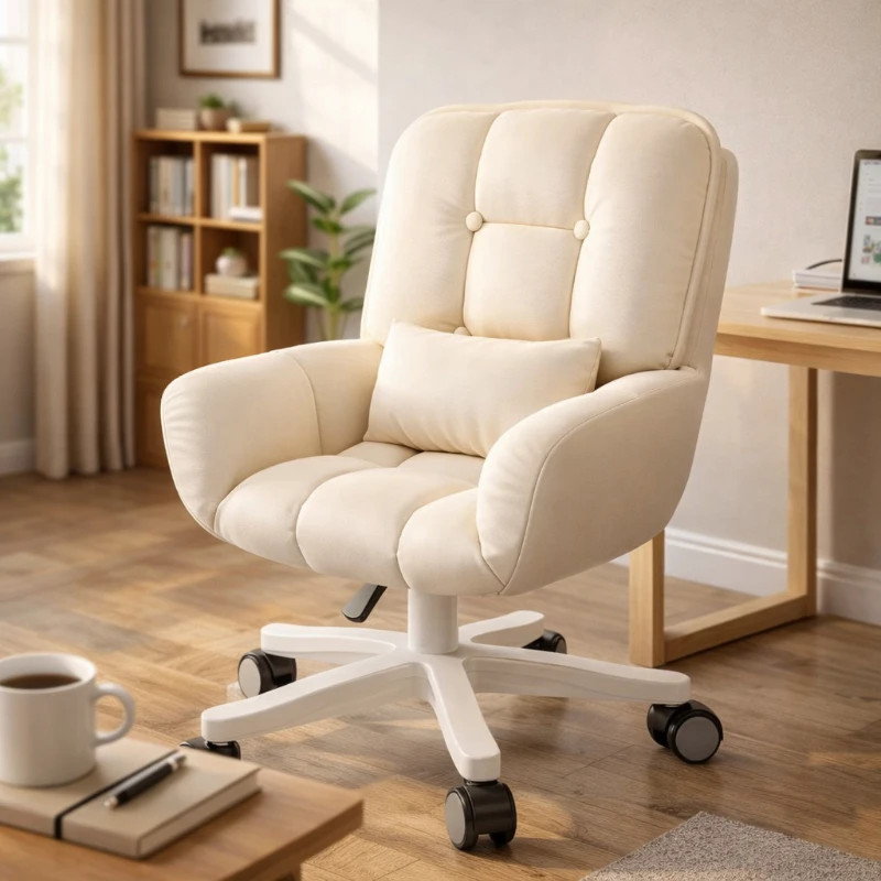 

Водонепроницаемое офисное кресло, регулируемое компьютерное кресло, легко чистящееся сиденье в стиле дивана, домашнее кресло для рабочего стола, прочное и удобное