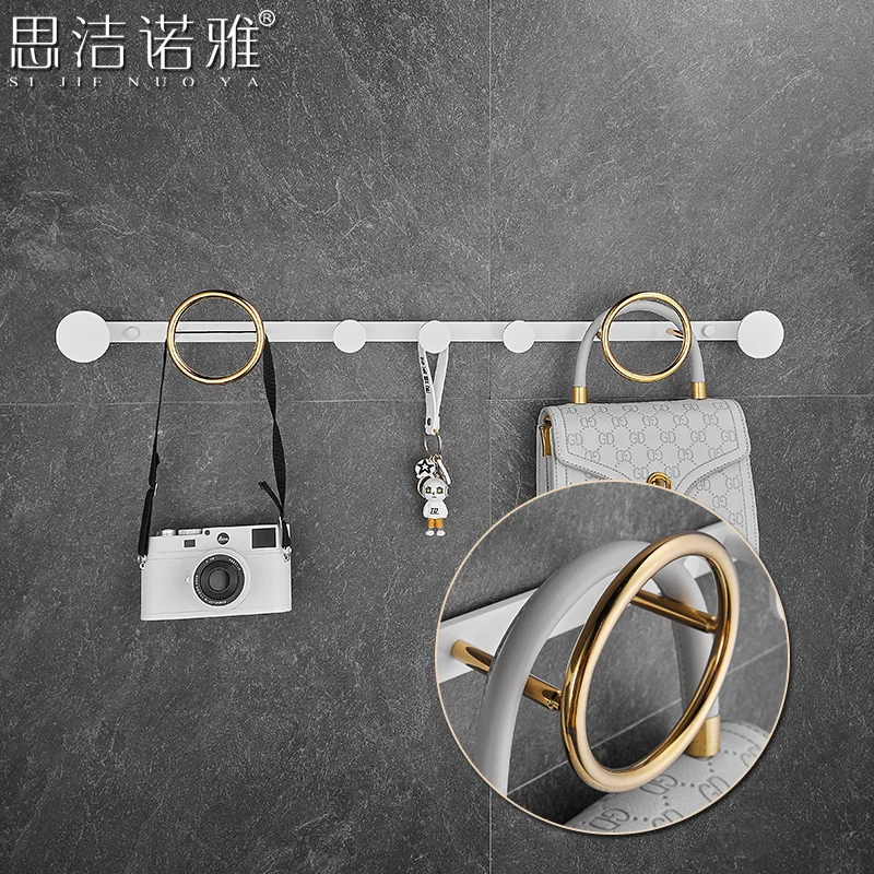 

YY Coat Hook Nordic Bathroom Light Luxury Clothes Hook Bedroom Bathroom Hanger