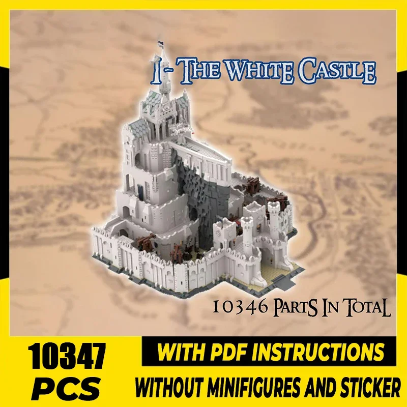 

Ring Movie Model Moc Building Bricks The White Castle Technology Modular Blocks Gifts Christmas Toys Holidays DIY Sets Assembly