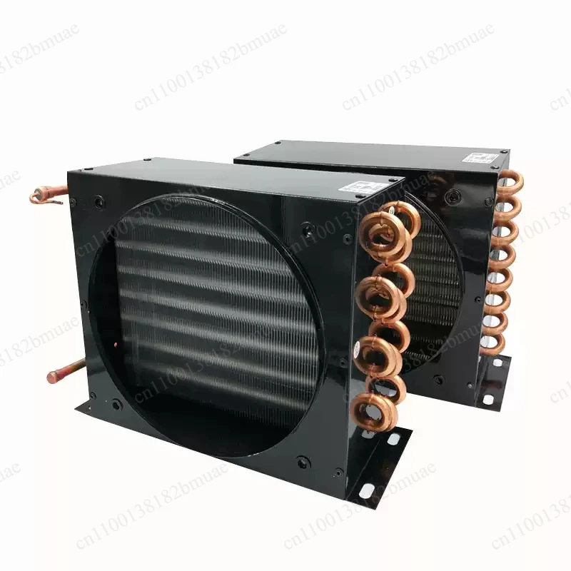 For Refrigerator/Freezer AC Condenser Aluminum Fin Coil, Copper Fin Tube Heat Exchanger