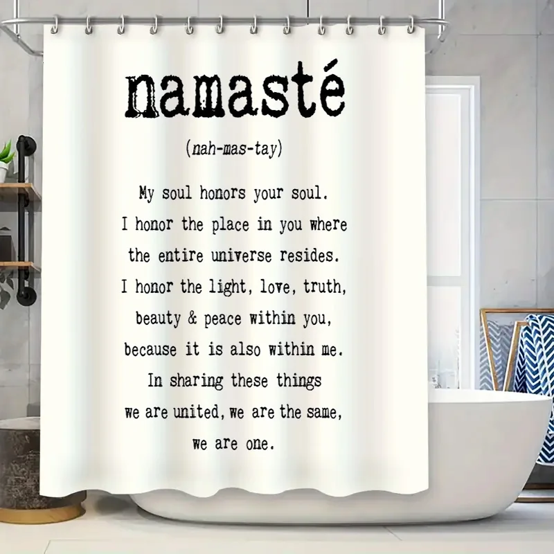 

Boho Shower Curtain Set Nature Landscape Forest Trees Scenic Bathroom Decor Backdrop