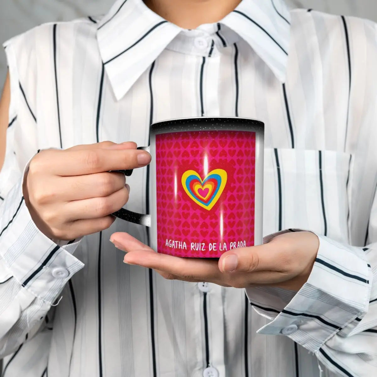 Agatha Ruiz-De La-Prada Pattern Mug Funny Ceramic Coffee Cups Tea Mugs Milk Cup Drinkware Gifts for Friends