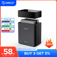 ORICO 2/5 Bay DAS 3.5 Inch Hard Drive Enclosure Ship from RU SATA USB3.0 External HDD Enclosure Magnetic Design enviar do Brasil