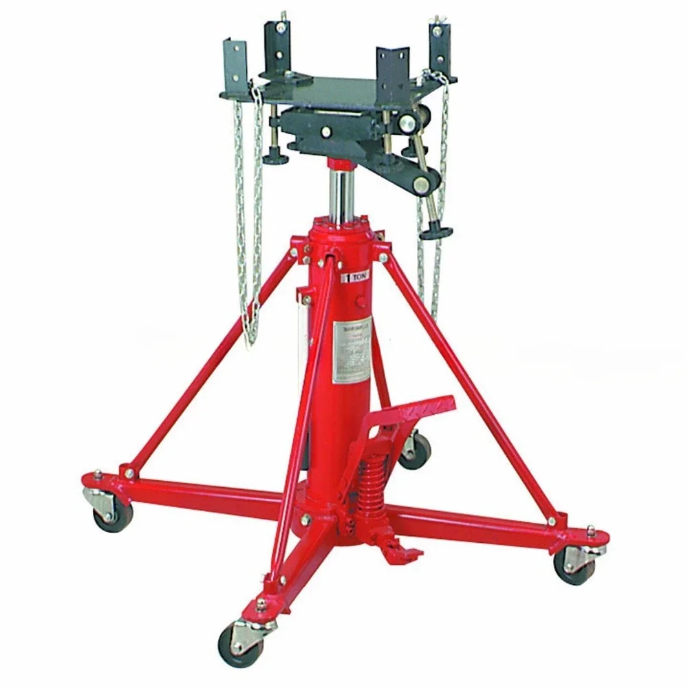 2200LB 2-stage heavy-duty 1-ton hydraulic telescopic gearbox jack