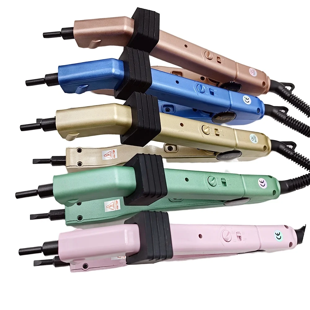 609A 공장 직접 공급! 고온 무봉제 헤어 스타일링 및 헤어 익스텐션 설치 도구, 헤어 익스텐션 플라이어