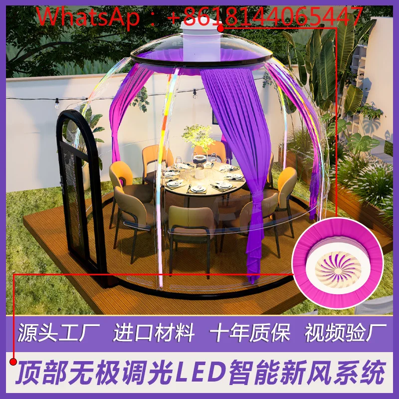 

PC Star Room Restaurant Transparent Room Scenic B & B Bubble House Dining Private Room Outdoor Camp Tent
