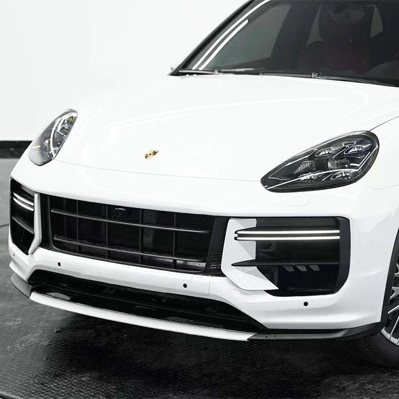 Geeignet für Porsche Body Kit 2015–2017, Cayenne Upgrade 2024, Cayenne Turbo GT, Frontstoßstange und hintere Stoßstange, Rücklicht, Auto-Bodykit