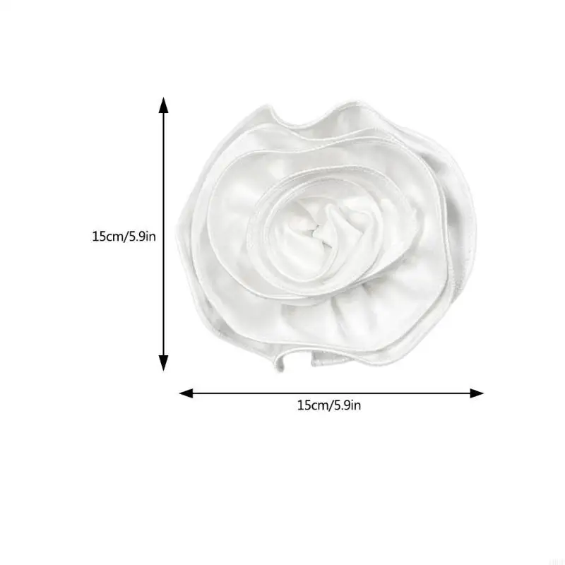 Flower Brooch Pin Craft Project Making Sewing Flower Applique for Dress