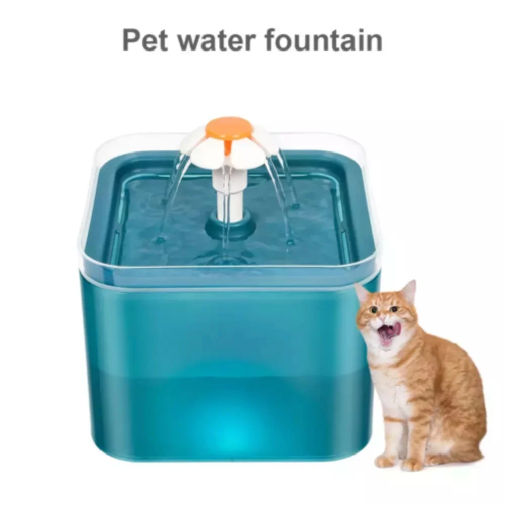 Cat Mate 2L Pet Drinking Water Fountain, Cat Fountain for Cats and Small Dogs