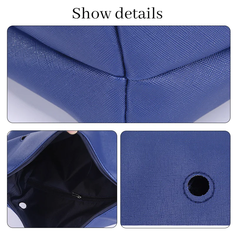 Classic Solid Waterproof Insert PU Inner Lining Insert Zipper Pocket For Obag Mini Lining Insert Handbag Package Accessories