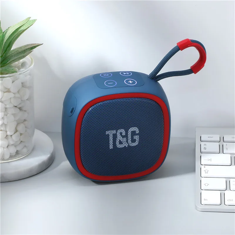 New TG659 Bluetooth Speaker Harman Outdoor Mini subwoofer Type-C Fast Charging Speaker New Year's Gift Party Portable Card Inser