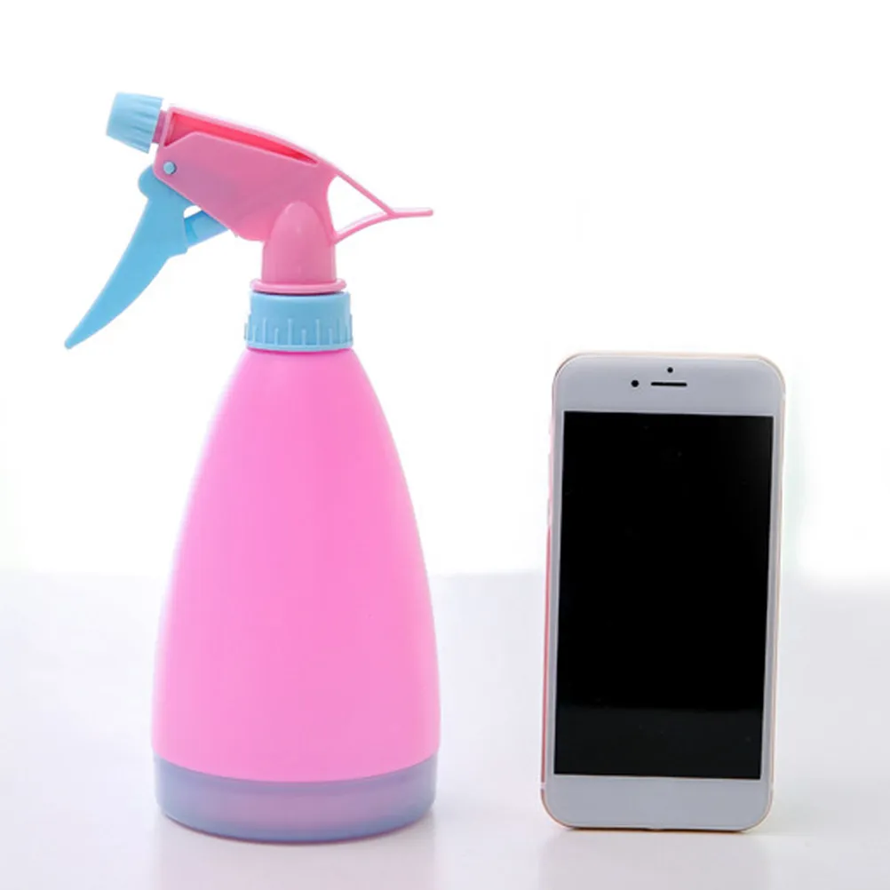 2Pcs Hand Press Watering Can with Adjustable Nozzle, Candy Color Spray Bottle for Indoor Outdoor Gardening