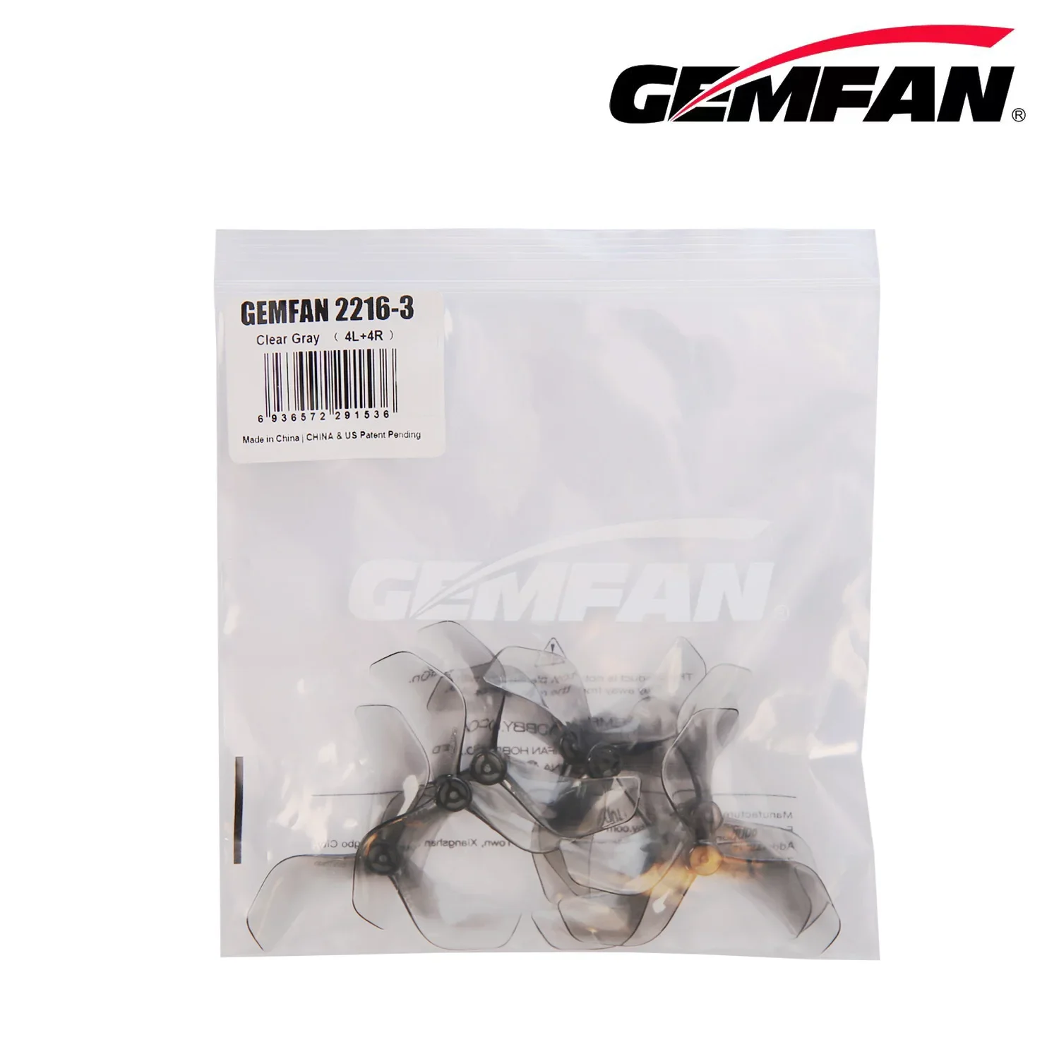 Gemfan 2216-3 3 مروحة مجداف لوحدة الهواء O3/O4 أجزاء طائرات بدون طيار في الأماكن المغلقة PC CW CCW تمديد وقت الطيران #6