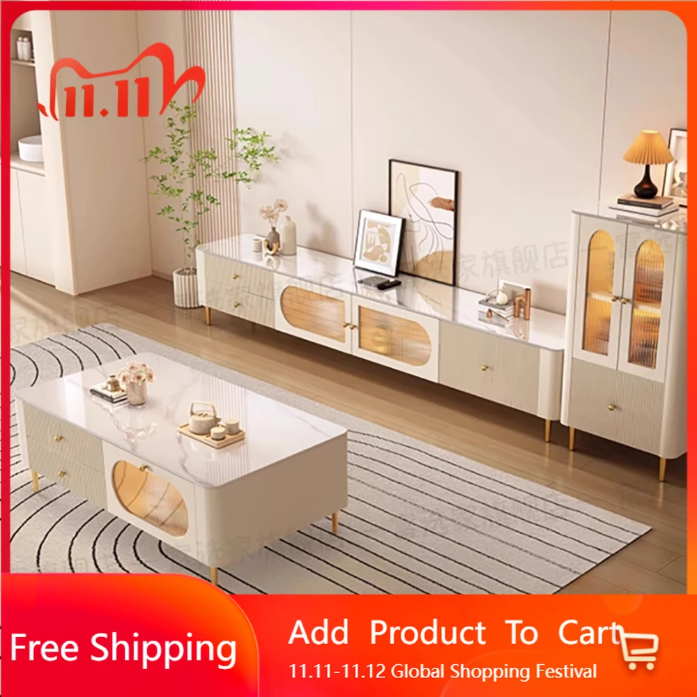 

Compact Luxury Coffee Tables Decor Aesthetic Glam Design Coffee Tables Minimalist Square Modern Kaffee Tische Lounge Furniture